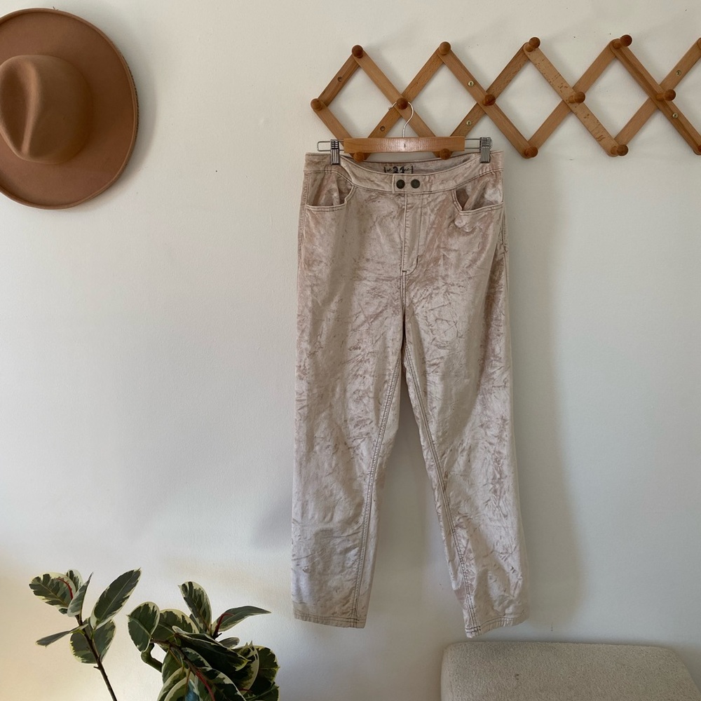 Free People Sweet Jane Velvet Skinny Jeans